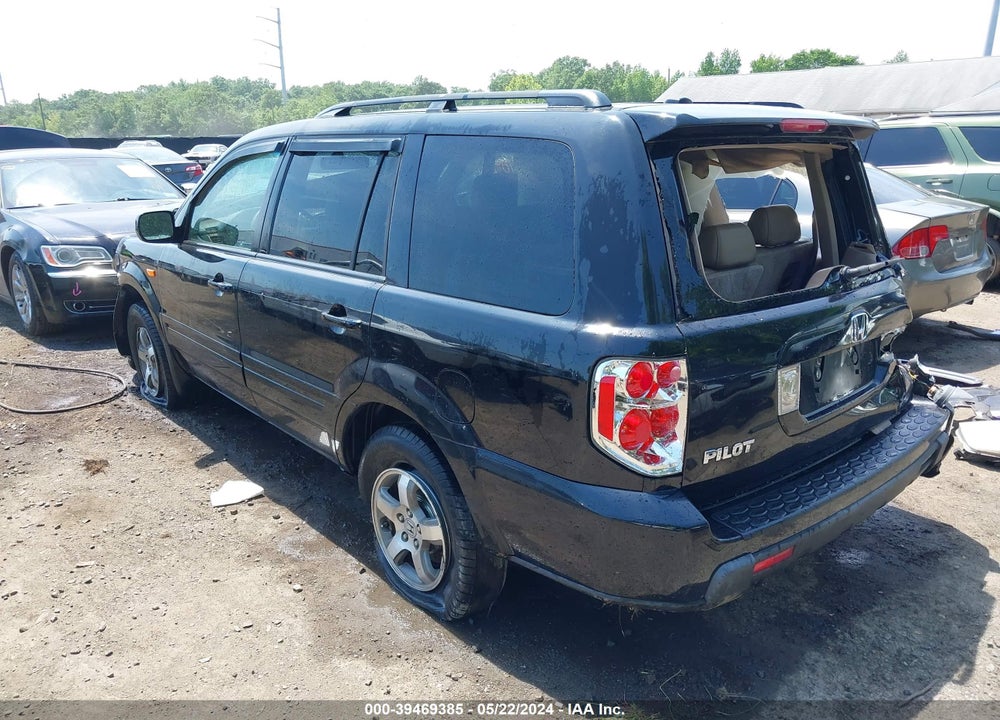 2008 HONDA PILOT EX-L VIN: 5FNYF185X8B050067