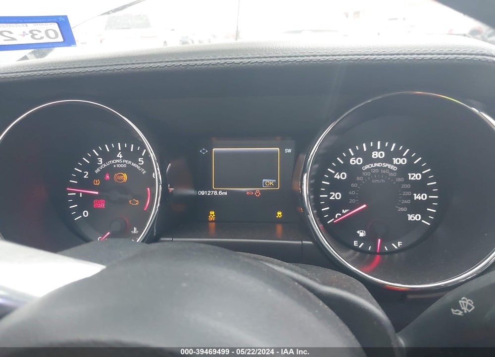 2015 FORD MUSTANG GT PREMIUM VIN: 1FA6P8CF6F5381231