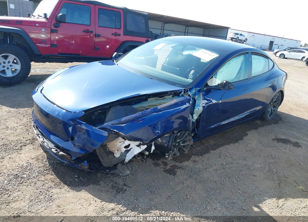 2024 TESLA MODEL 3 REAR-WHEEL DRIVE VIN: 5YJ3E1EA9RF725634