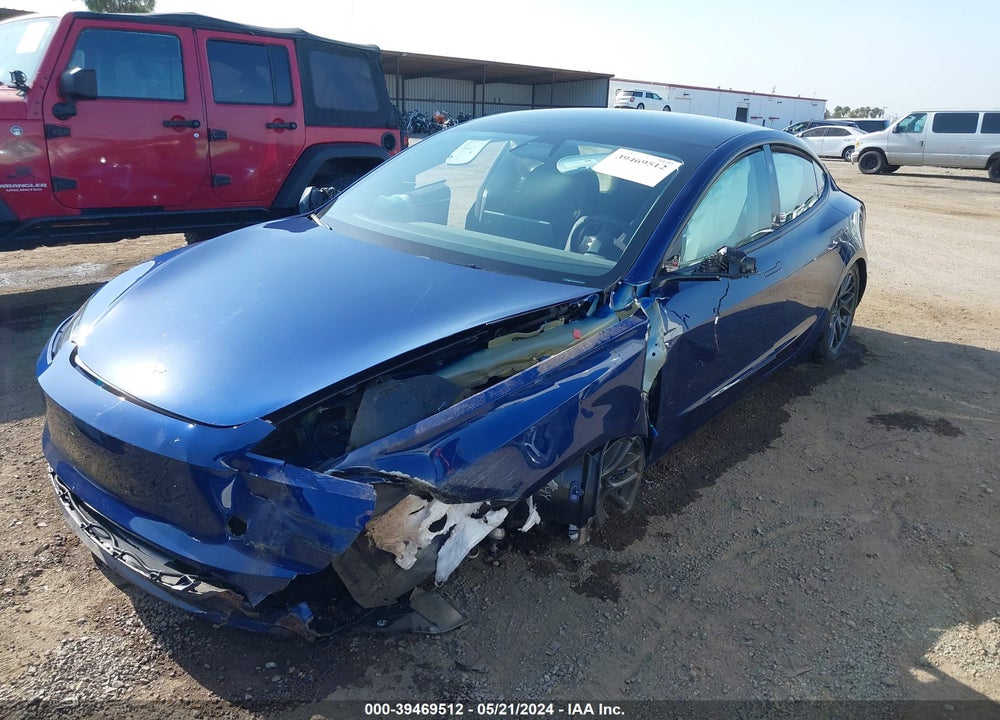 2024 TESLA MODEL 3 REAR-WHEEL DRIVE VIN: 5YJ3E1EA9RF725634