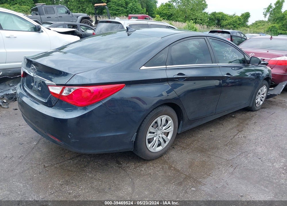 2011 HYUNDAI SONATA GLS VIN: 5NPEB4AC8BH271068