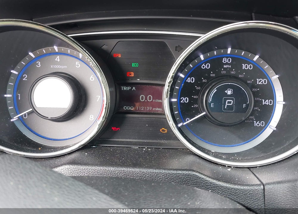 2011 HYUNDAI SONATA GLS VIN: 5NPEB4AC8BH271068