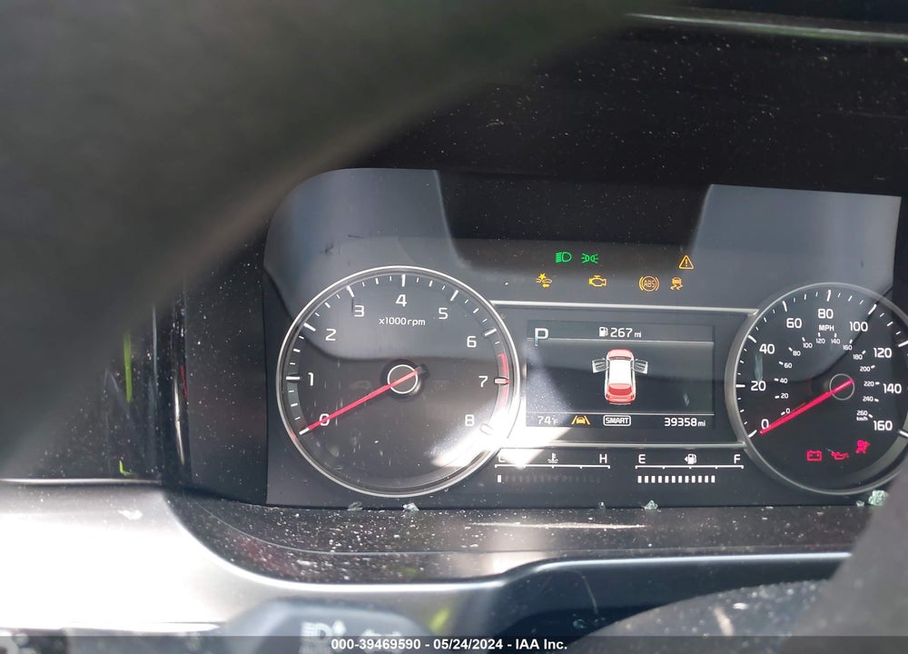 2022 KIA SORENTO LX VIN: 5XYRGDLC9NG105573