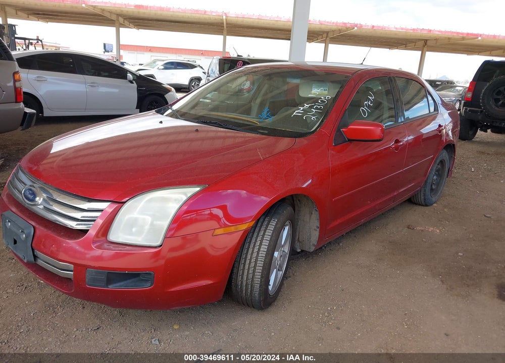2008 FORD FUSION S VIN: 3FAHP06Z48R243106
