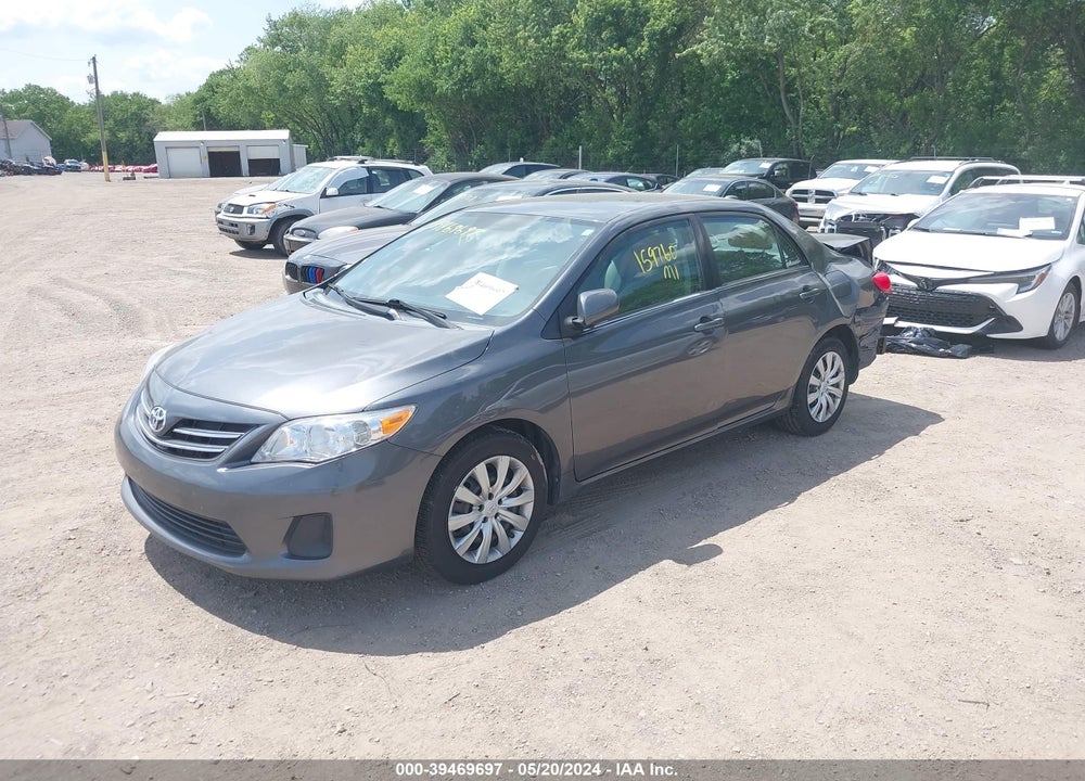 2013 TOYOTA COROLLA LE VIN: 2T1BU4EE3DC112313