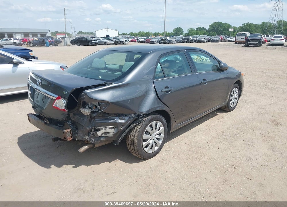 2013 TOYOTA COROLLA LE VIN: 2T1BU4EE3DC112313