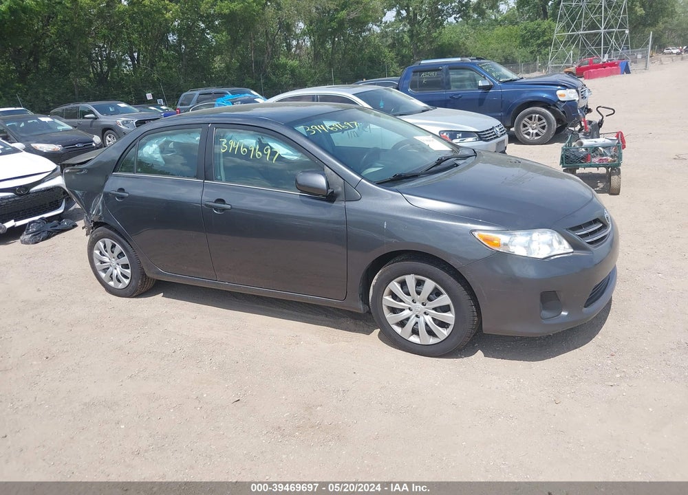 2013 TOYOTA COROLLA LE VIN: 2T1BU4EE3DC112313
