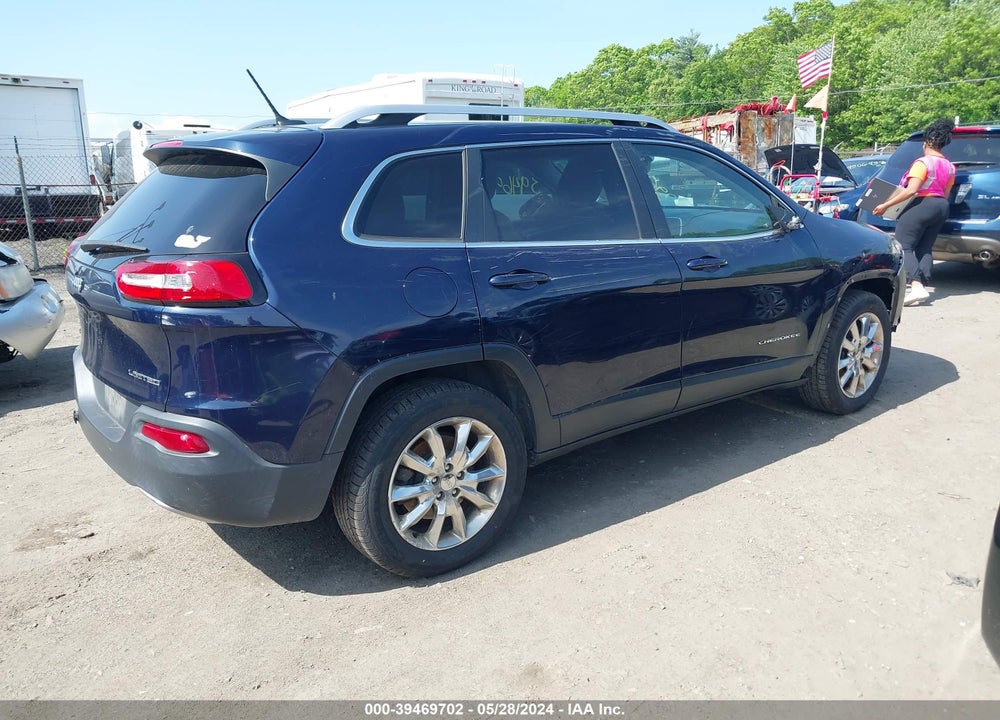 2015 JEEP CHEROKEE LIMITED VIN: 1C4PJMDB8FW636038