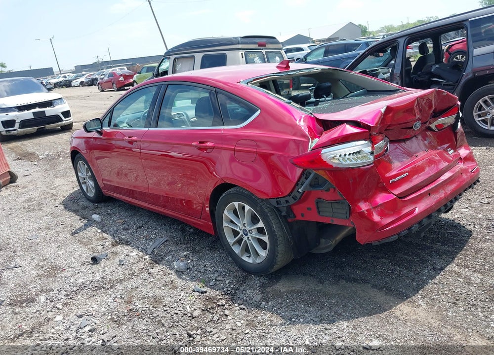 2020 FORD FUSION SE VIN: 3FA6P0HD6LR164859