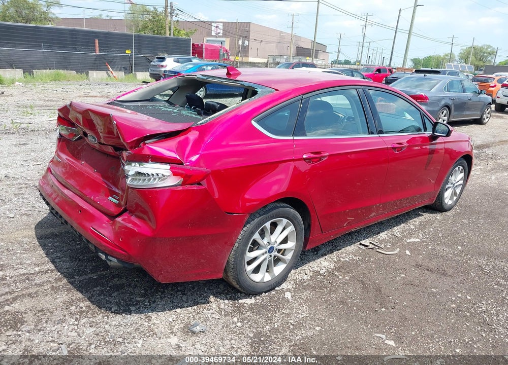 2020 FORD FUSION SE VIN: 3FA6P0HD6LR164859