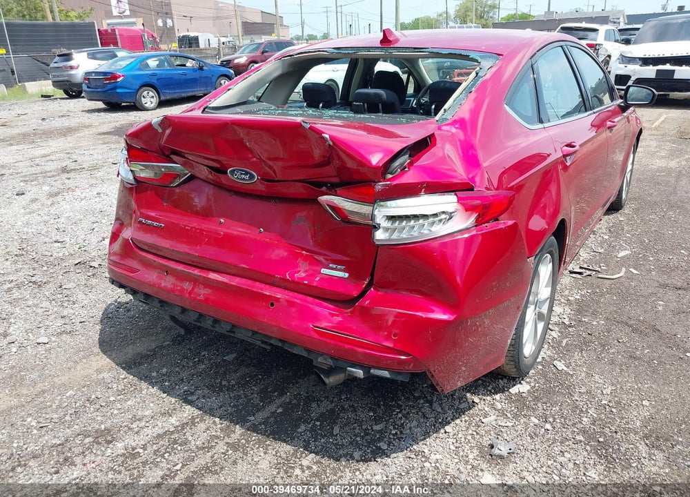 2020 FORD FUSION SE VIN: 3FA6P0HD6LR164859