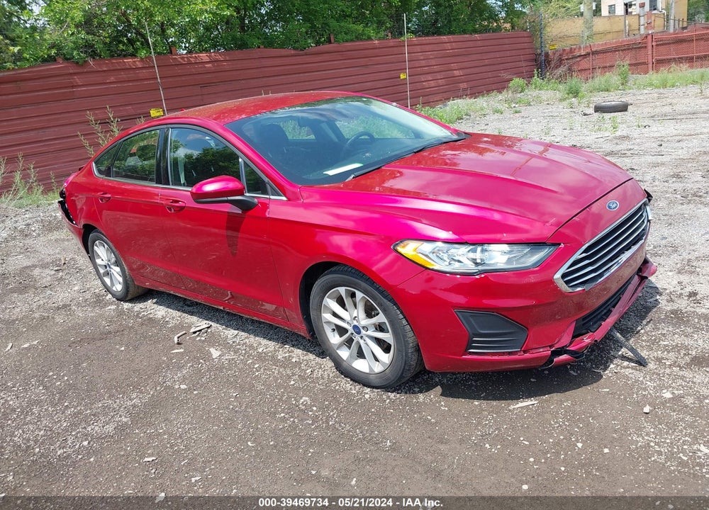 2020 FORD FUSION SE VIN: 3FA6P0HD6LR164859