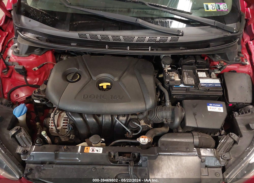 2016 HYUNDAI ELANTRA SE VIN: KMHDH4AE1GU491396