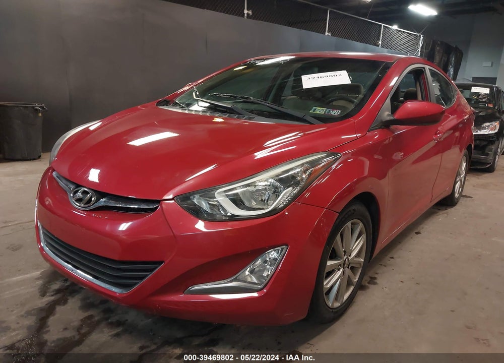 2016 HYUNDAI ELANTRA SE VIN: KMHDH4AE1GU491396