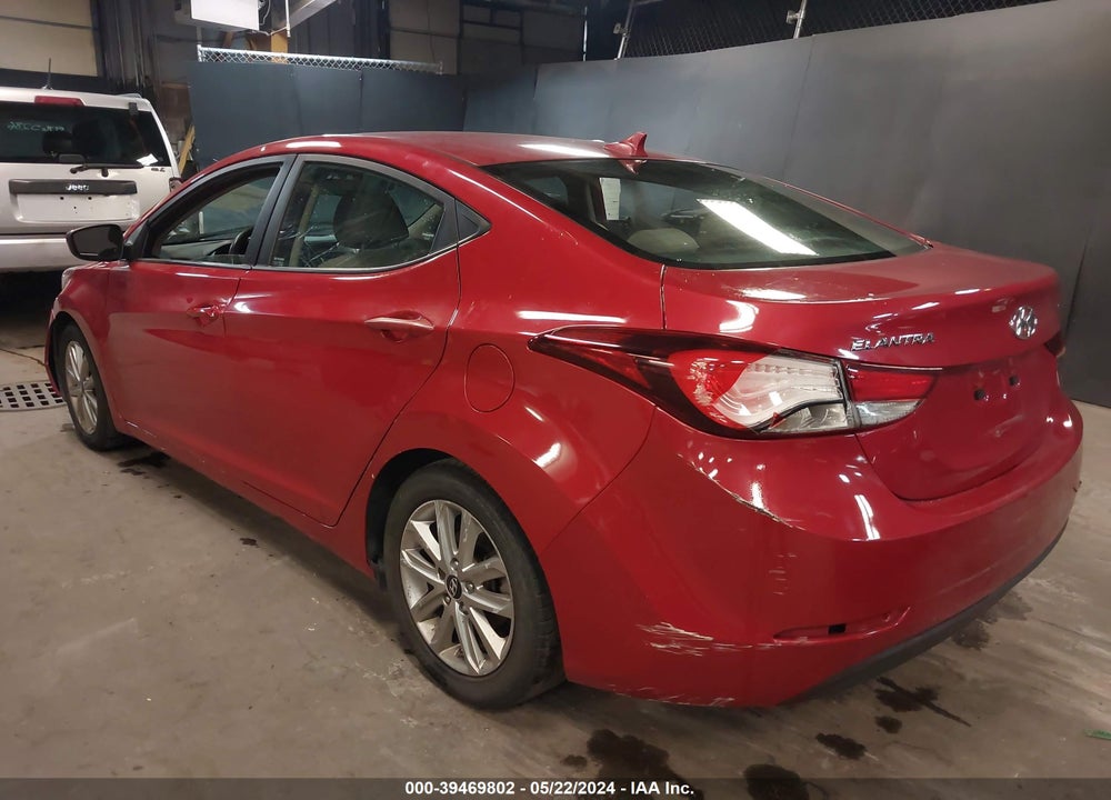 2016 HYUNDAI ELANTRA SE VIN: KMHDH4AE1GU491396