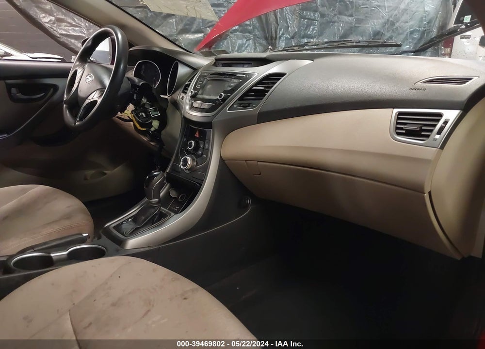 2016 HYUNDAI ELANTRA SE VIN: KMHDH4AE1GU491396