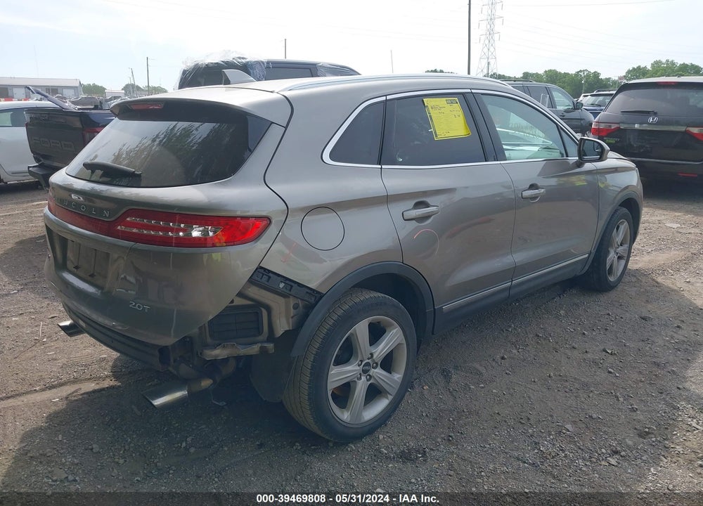 2017 LINCOLN MKC PREMIERE VIN: 5LMCJ1C94HUL24320