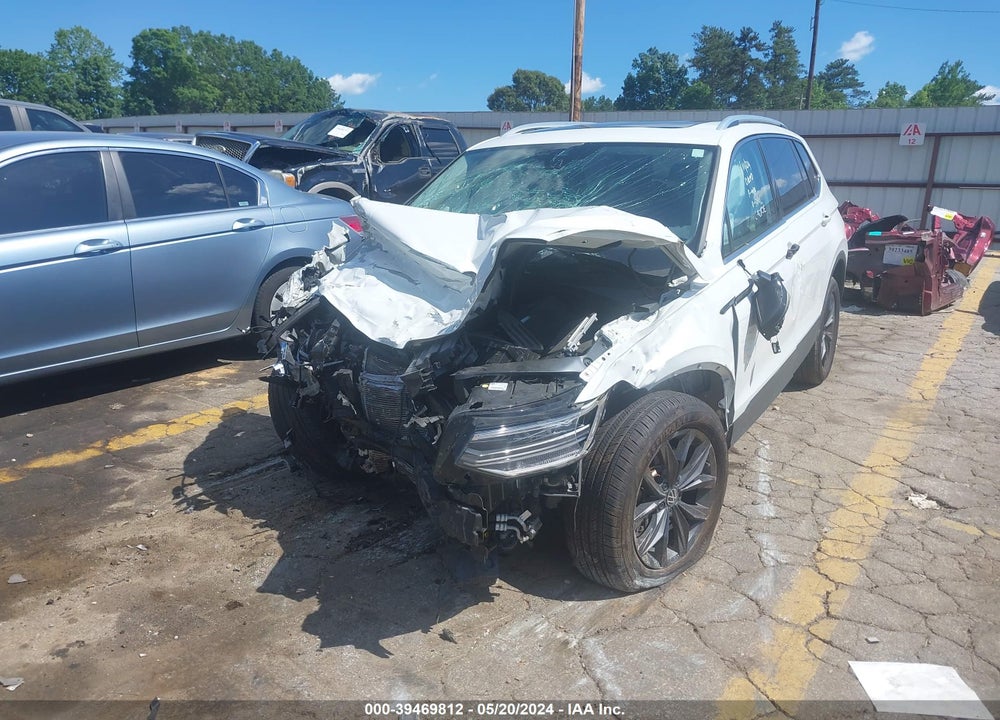 2022 VOLKSWAGEN TIGUAN 2.0T SE VIN: 3VV3B7AX2NM035446