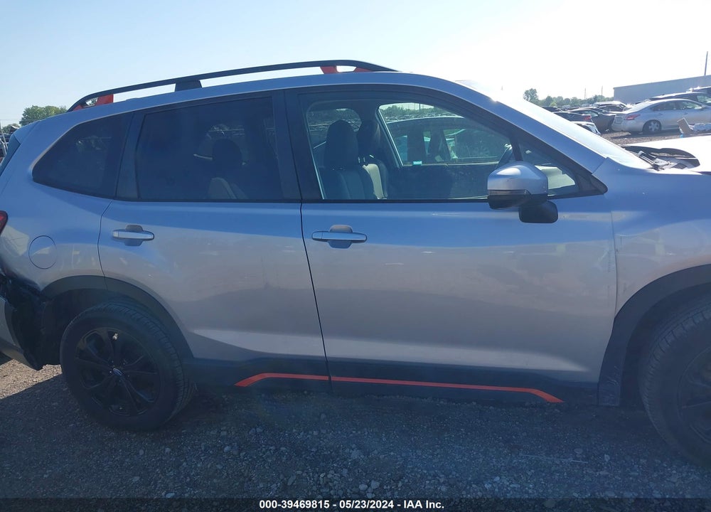2019 SUBARU FORESTER SPORT VIN: JF2SKAPC4KH443394