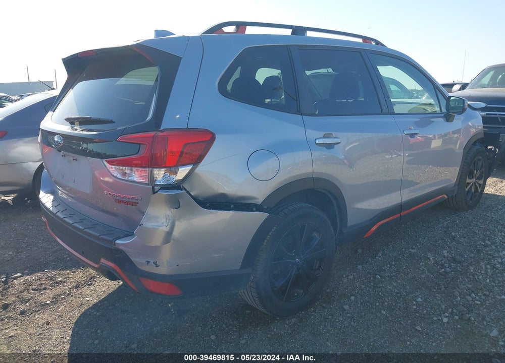 2019 SUBARU FORESTER SPORT VIN: JF2SKAPC4KH443394