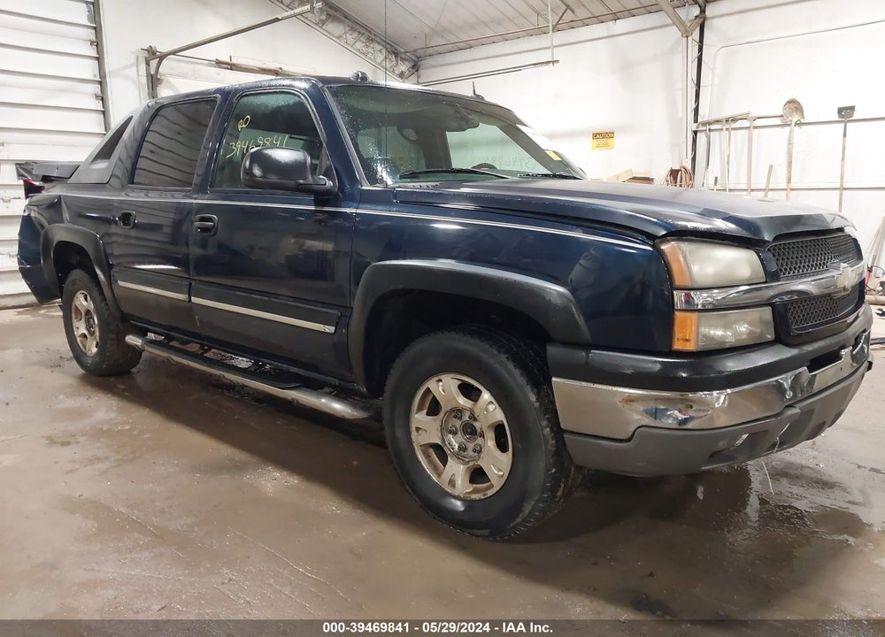2004 CHEVROLET AVALANCHE 1500 VIN: 3GNEK12T84G305252