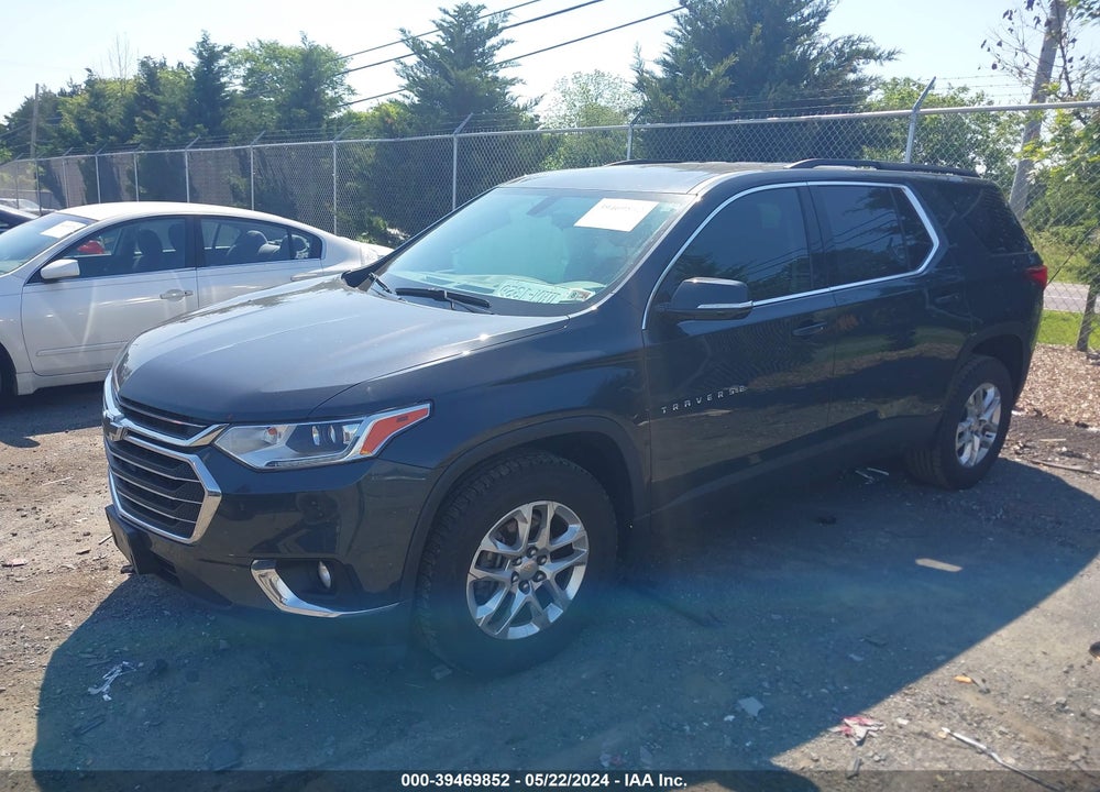 2020 CHEVROLET TRAVERSE FWD LT CLOTH VIN: 1GNERGKW1LJ284654
