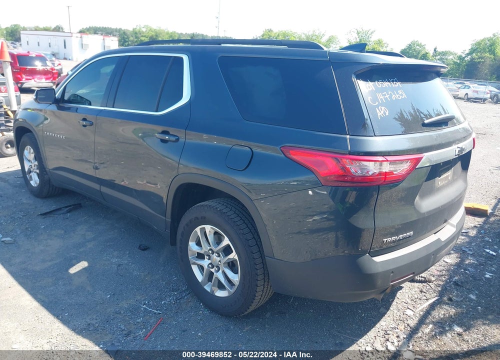 2020 CHEVROLET TRAVERSE FWD LT CLOTH VIN: 1GNERGKW1LJ284654