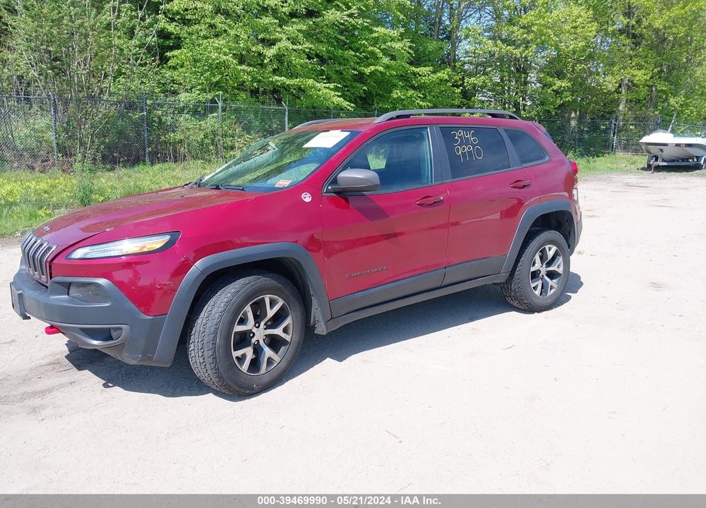 2016 JEEP CHEROKEE TRAILHAWK VIN: 1C4PJMBS5GW227645