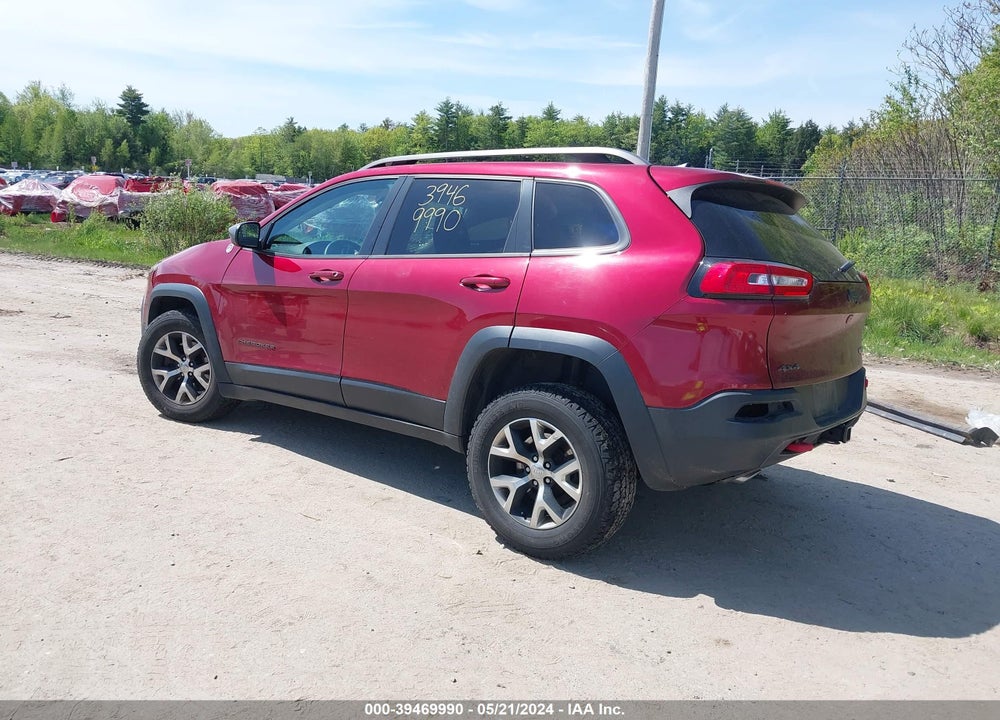 2016 JEEP CHEROKEE TRAILHAWK VIN: 1C4PJMBS5GW227645