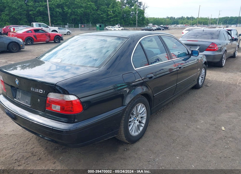 2003 BMW 530IA VIN: WBADT63443CK45717