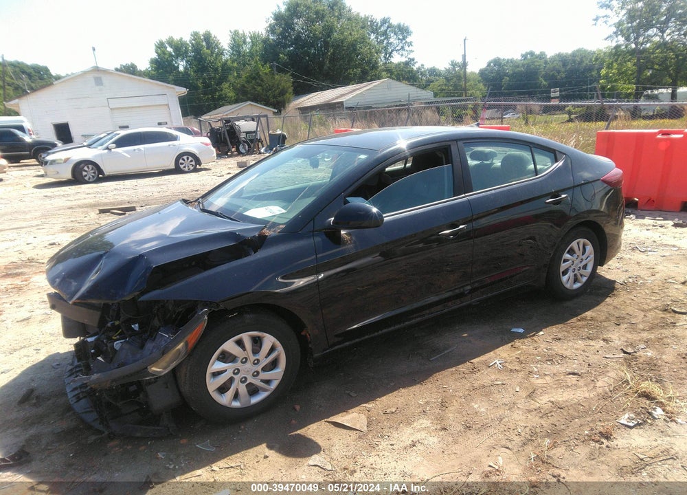 2017 HYUNDAI ELANTRA SE VIN: KMHD74LF2HU098078