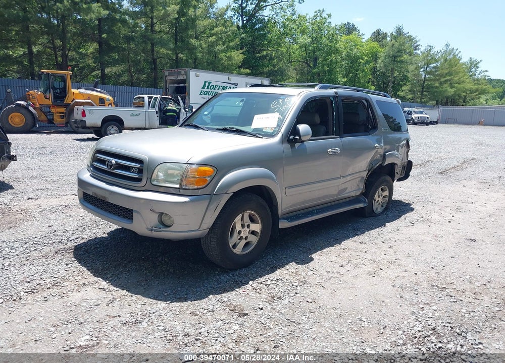 2002 TOYOTA SEQUOIA VIN: 5TDBT48A12S136819