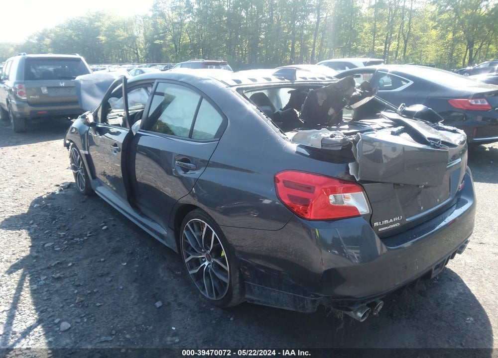 2020 SUBARU WRX STI LIMITED VIN: JF1VA2Y6XL9822625
