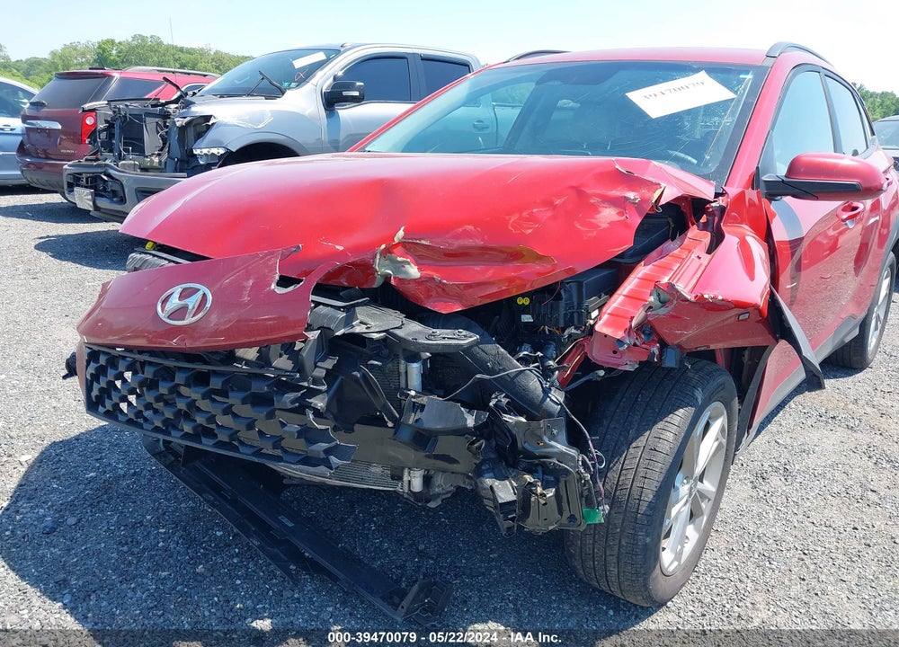 2022 HYUNDAI KONA SEL VIN: KM8K6CAB8NU891241