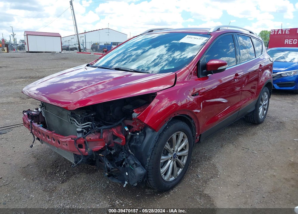 2018 ESCAPE FORD  TITANIUM VIN: 1FMCU9J9XJUC77988