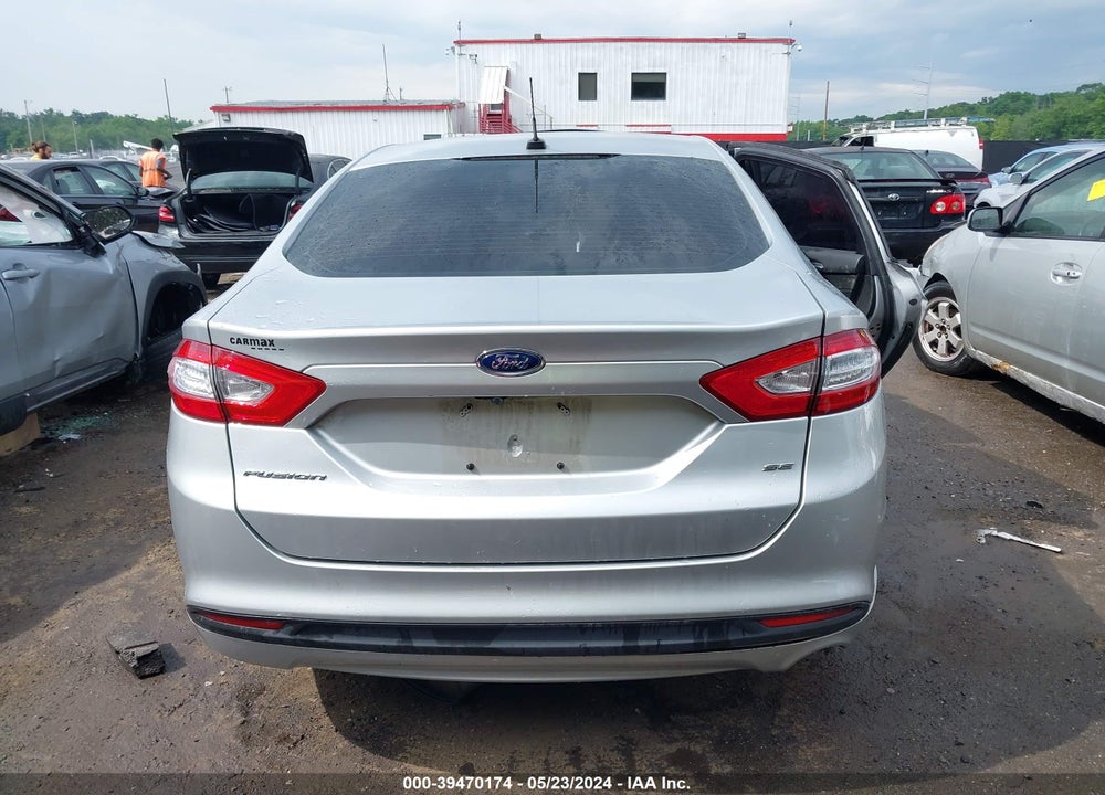2016 FORD FUSION SE VIN: 3FA6P0H75GR244749