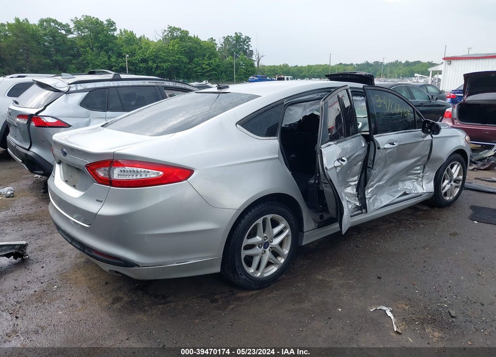2016 FORD FUSION SE VIN: 3FA6P0H75GR244749