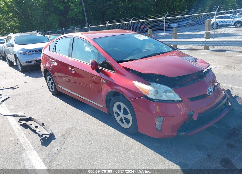 2013 TOYOTA PRIUS THREE VIN: JTDKN3DU6D0341580