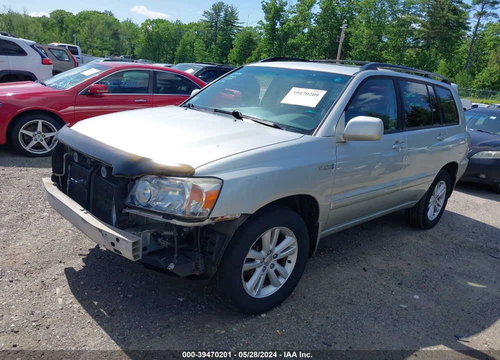 2007 TOYOTA HIGHLANDER HYBRID V6 VIN: JTEEW21A070049891