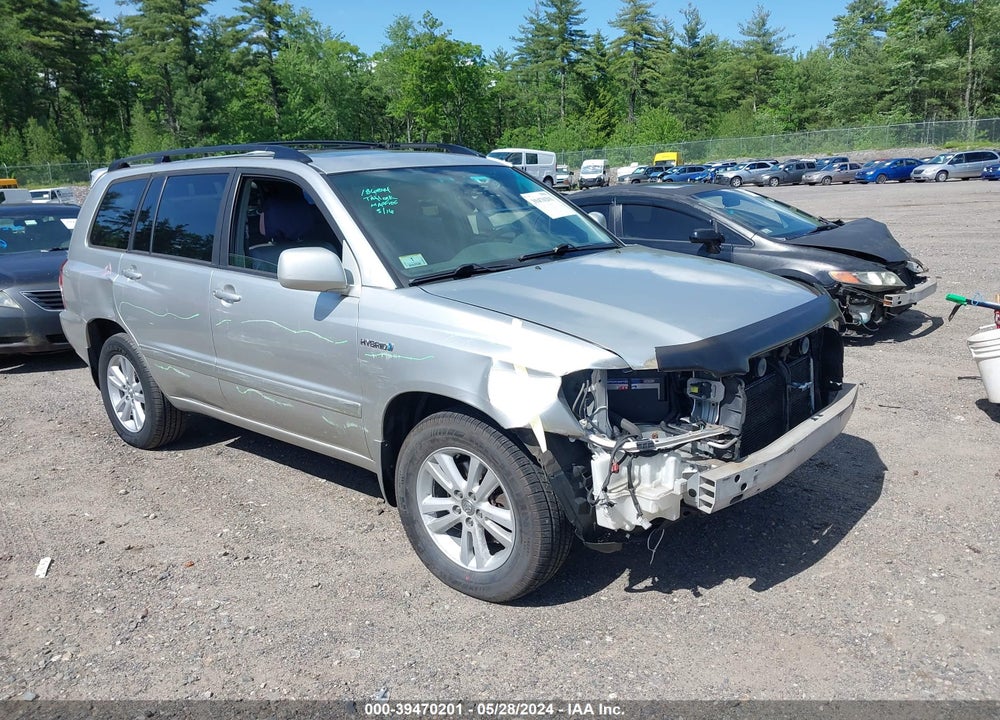 2007 TOYOTA HIGHLANDER HYBRID V6 VIN: JTEEW21A070049891