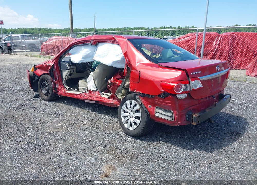 2013 TOYOTA COROLLA LE VIN: 5YFBU4EE3DP185519