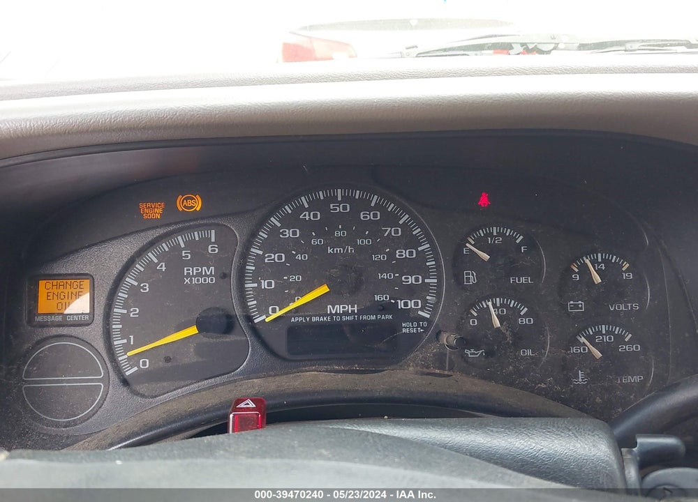 2000 CHEVROLET SILVERADO 1500 LT VIN: 1GCEK19T3YZ346487