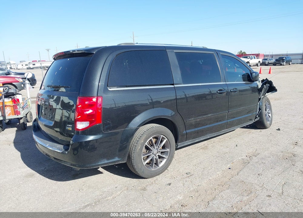 2017 DODGE GRAND CARAVAN SXT VIN: 2C4RDGCG1HR666640