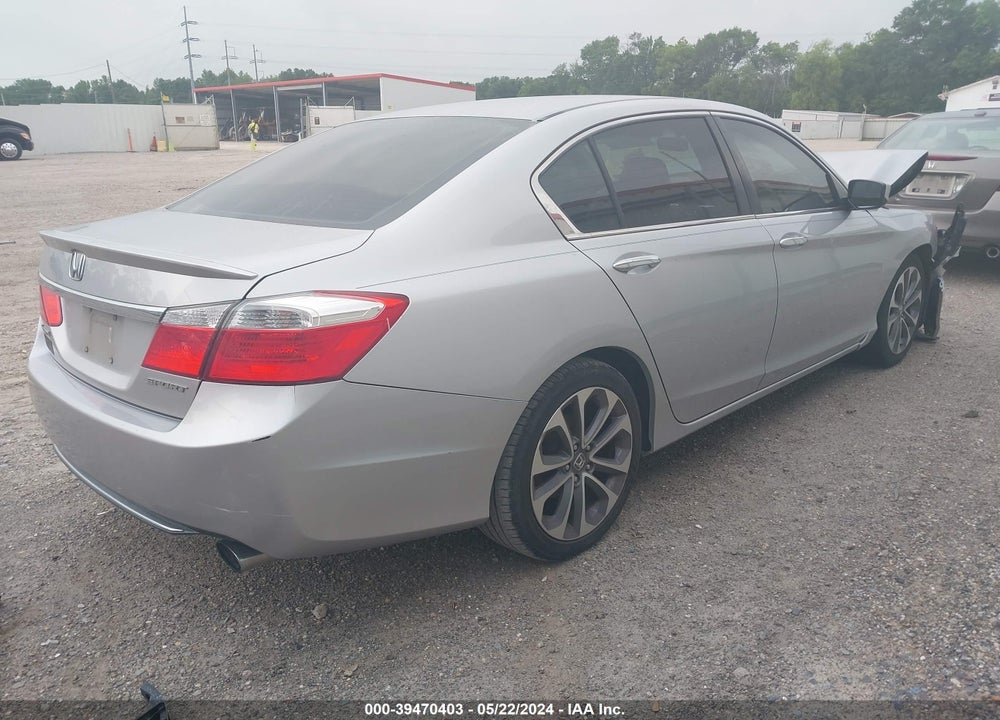 2015 HONDA ACCORD SPORT VIN: 1HGCR2F5XFA063452
