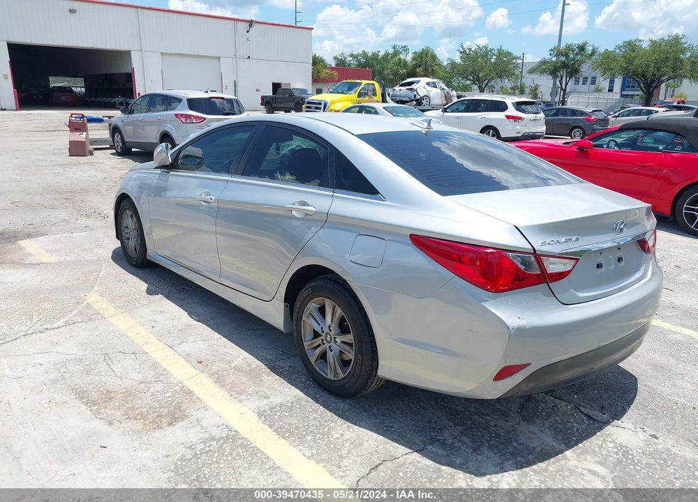 2014 HYUNDAI SONATA GLS VIN: 5NPEB4AC0EH876397