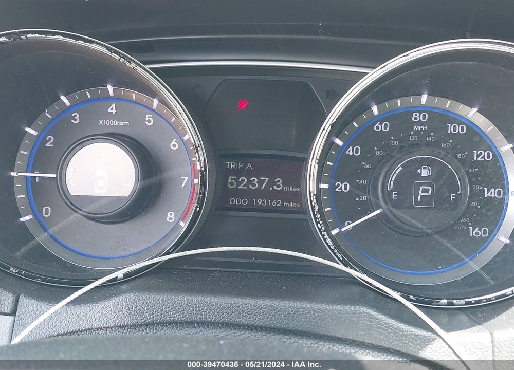 2014 HYUNDAI SONATA GLS VIN: 5NPEB4AC0EH876397