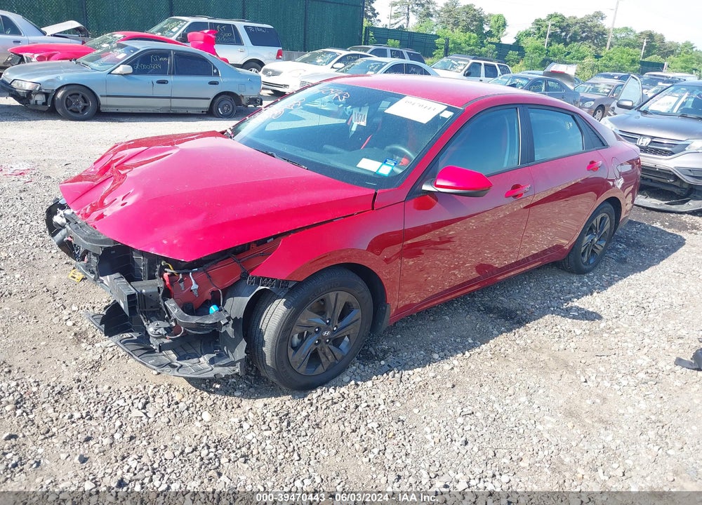 2022 HYUNDAI ELANTRA SEL VIN: KMHLM4AG4NU318932