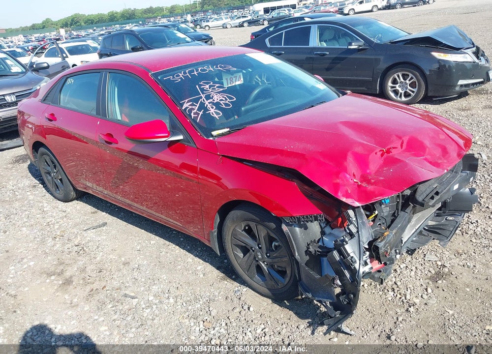 2022 HYUNDAI ELANTRA SEL VIN: KMHLM4AG4NU318932
