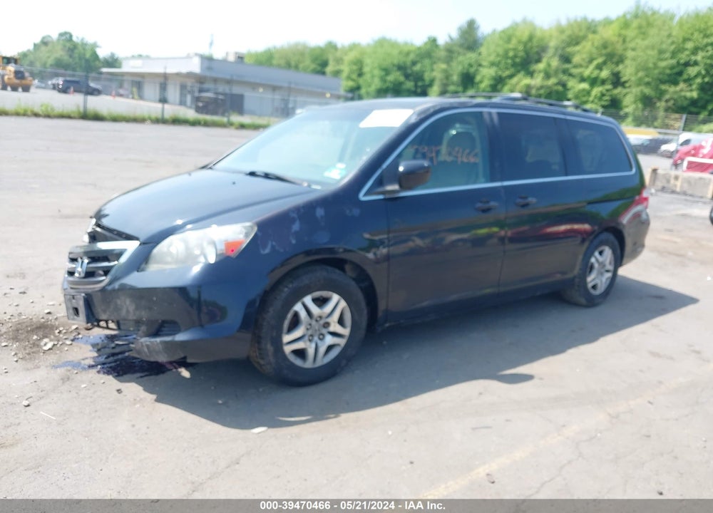 2007 HONDA ODYSSEY EX-L VIN: 5FNRL38717B078848