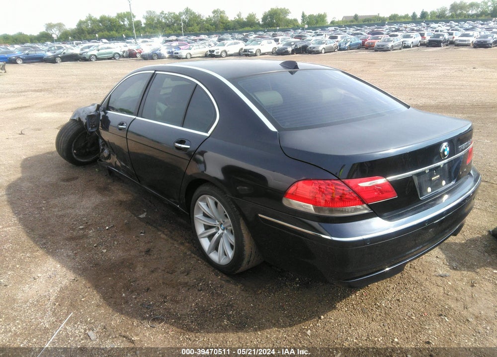 2007 BMW 750LI VIN: WBAHN83507DT66860